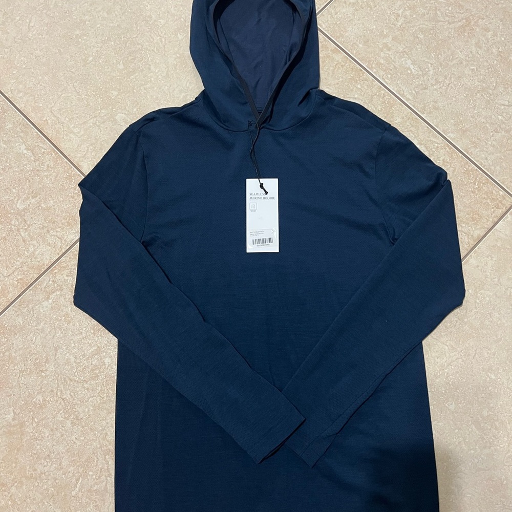 2x (Hill City) Seamless Merino Hoodie - S